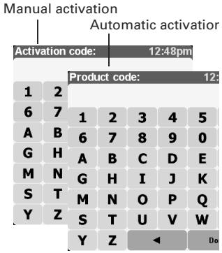 PALM GPS 3229 - Activate the NAVIGATOR 5 software: - 2