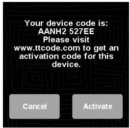 PALM GPS 3229 - Activate the NAVIGATOR 5 software: - 1