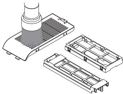 NEC UM301WI - Installee les quatre filtres aux deux boîtiers à filtré (grand et petit). - 4