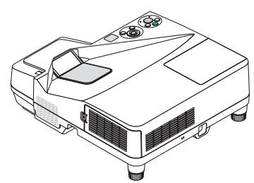 NEC UM301WI - Que contient la boîte ? - 1