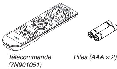 NEC UM301WI - Que contient la boîte ? - 3