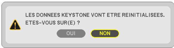 NEC UM301WI - Alignez le côté gauche (ou droit) de l'écran avec le côté gauche (ou droit) de l'image projetée. - 5