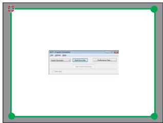 NEC UM301WI - Projection d'une image depuis un angle (GCT) - 6