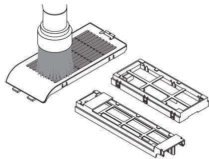 NEC UM301WI - Installee les quatre filtres aux deux boîtiers à filtré (grand et petit). - 4