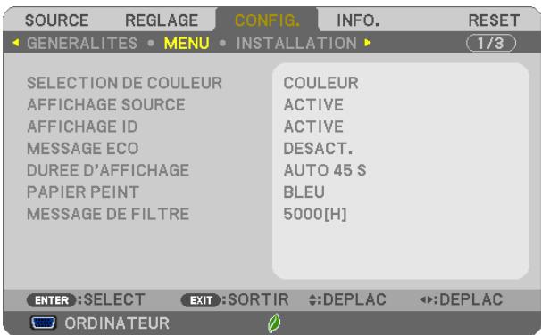 NEC UM301WI - [MENU] - 1