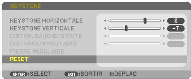 NEC UM301WI - Alignez le côté gauche (ou droit) de l'écran avec le côté gauche (ou droit) de l'image projetée. - 4