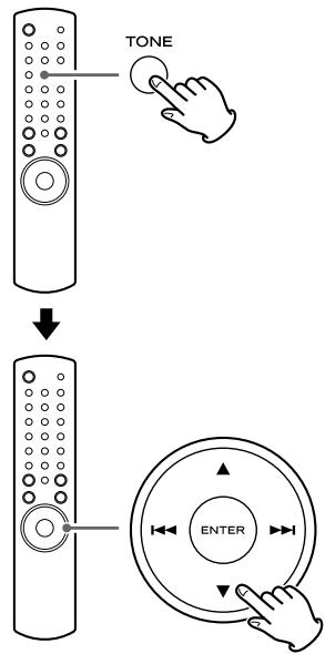TEAC AG-H380 - How to adjust the bass and treble sound - 1