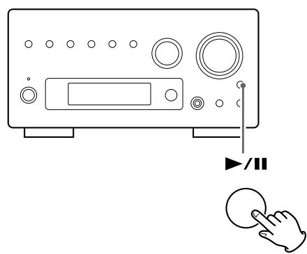 TEAC AG-H380 - To pause playback - 1