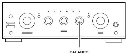 TEAC AR-650 - Regolazione del bilanciamento dei diffusori anteriors - 1