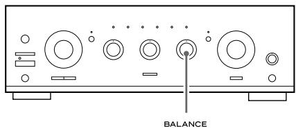 TEAC AR-650 - Comment régler la balance entre les enceintes gauche et droite - 1