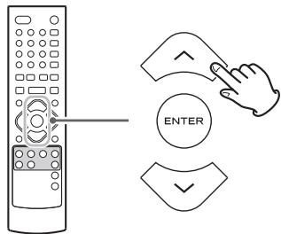 TEAC CR-H238I - To select a menu item - 1