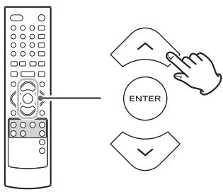 TEAC CR-H238I - Appuyez sur les touches de défilament (/) pour régler la source et appuyez sur la touche ENTER. - 1