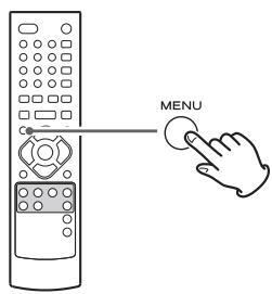 TEAC CR-H238I - To go back to the previous menu - 1