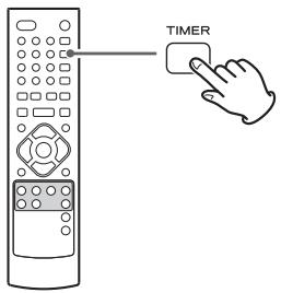 TEAC CR-H238I - Para encender el temporizador - 1