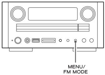 TEAC CR-H238I - FM mode - 1