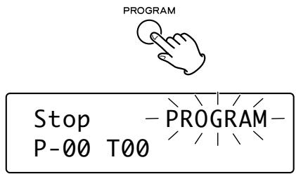 TEAC PD-H600 - Ingrese al modo de programacion. - 1