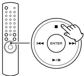 TEAC PD-H600 - Para detener la reproduccion programada - 1