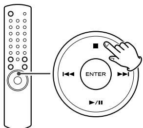 TEAC PD-H600 - To stop programmed playback - 1
