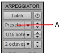 CAKEWALK SONAR X1 - Pour charger un preset d'arpégiateur - 1