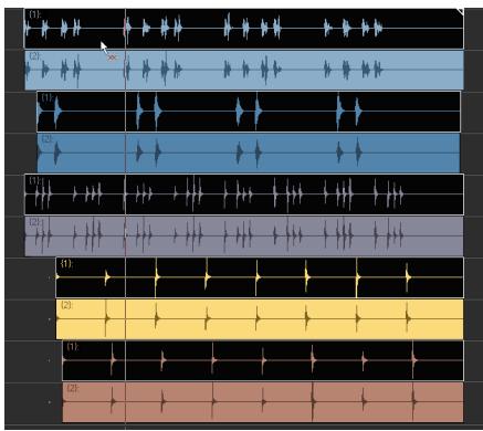 CAKEWALK SONAR X1 - Grouper des clips pendant un enregistrement multipistes - 1