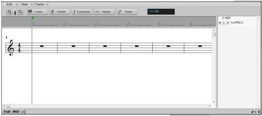 CAKEWALK SONAR X1 - Didacticiel 5 - utilisation de la notation musicale traditionnelle - 1
