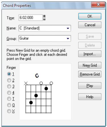CAKEWALK SONAR X1 - Éditer un symbole d'accord - 1