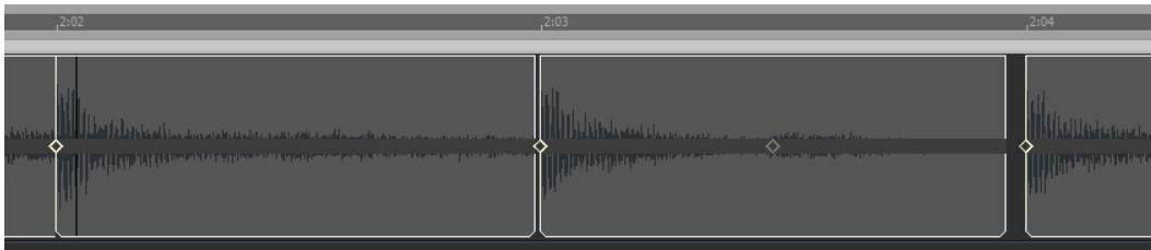CAKEWALK SONAR X1 - Diviser un clip, le quantiser et remplir les blancs - 4