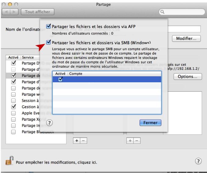 POPCORN HOUR POPBOX V8 - partage MAC - 3