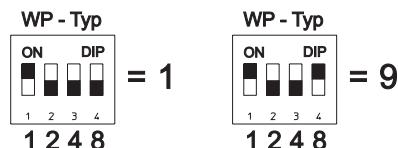 STIEBEL ELTRON WPL16S - Interrupteur DIL (wp-typ) - 1