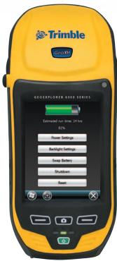 TRIMBLE GEOEXPLORER 6000 - Dépannage : - 1