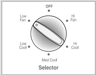 DANBY ARCTICAIRE AAC5040-1 - Si l'air à l'intérieur de la piece est vicié, vous pouvez ventiler la piece à l'aide de la fonction Fan. (Excepté AAC5040/AAC5040-1) - 3