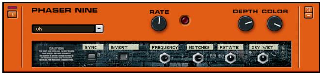 NATIVE INSTRUMENTS GUITAR RIG 3 - Phaser Nine - 1