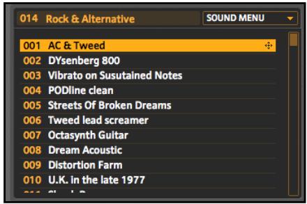 NATIVE INSTRUMENTS GUITAR RIG 3 - Catégories, Banques et Sons - 1