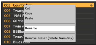 NATIVE INSTRUMENTS GUITAR RIG 3 - Opérations sur les Sons (Presets) - 1
