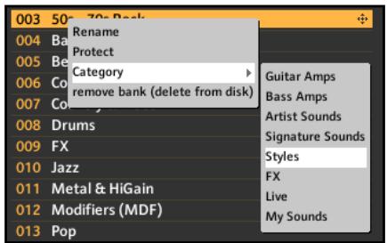 NATIVE INSTRUMENTS GUITAR RIG 3 - Opérations sur les Ban - 1
