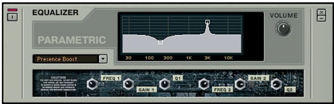 NATIVE INSTRUMENTS GUITAR RIG 3 - EQ Parametric (Égaliseur Paramétrique) - 1