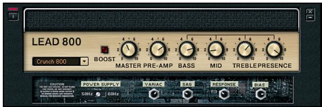 NATIVE INSTRUMENTS GUITAR RIG 3 - Lead 800 - 1