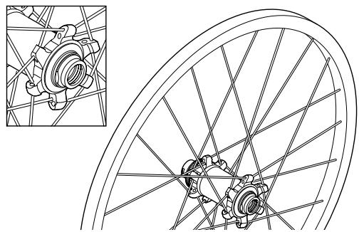 SHIMANO WH-M985-F15 - Treillis de rayon - 1