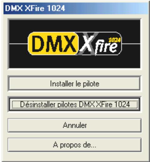 TERRATEC XFIRE1024 - Désinstallation des pilotes sous Windows 2000. - 1