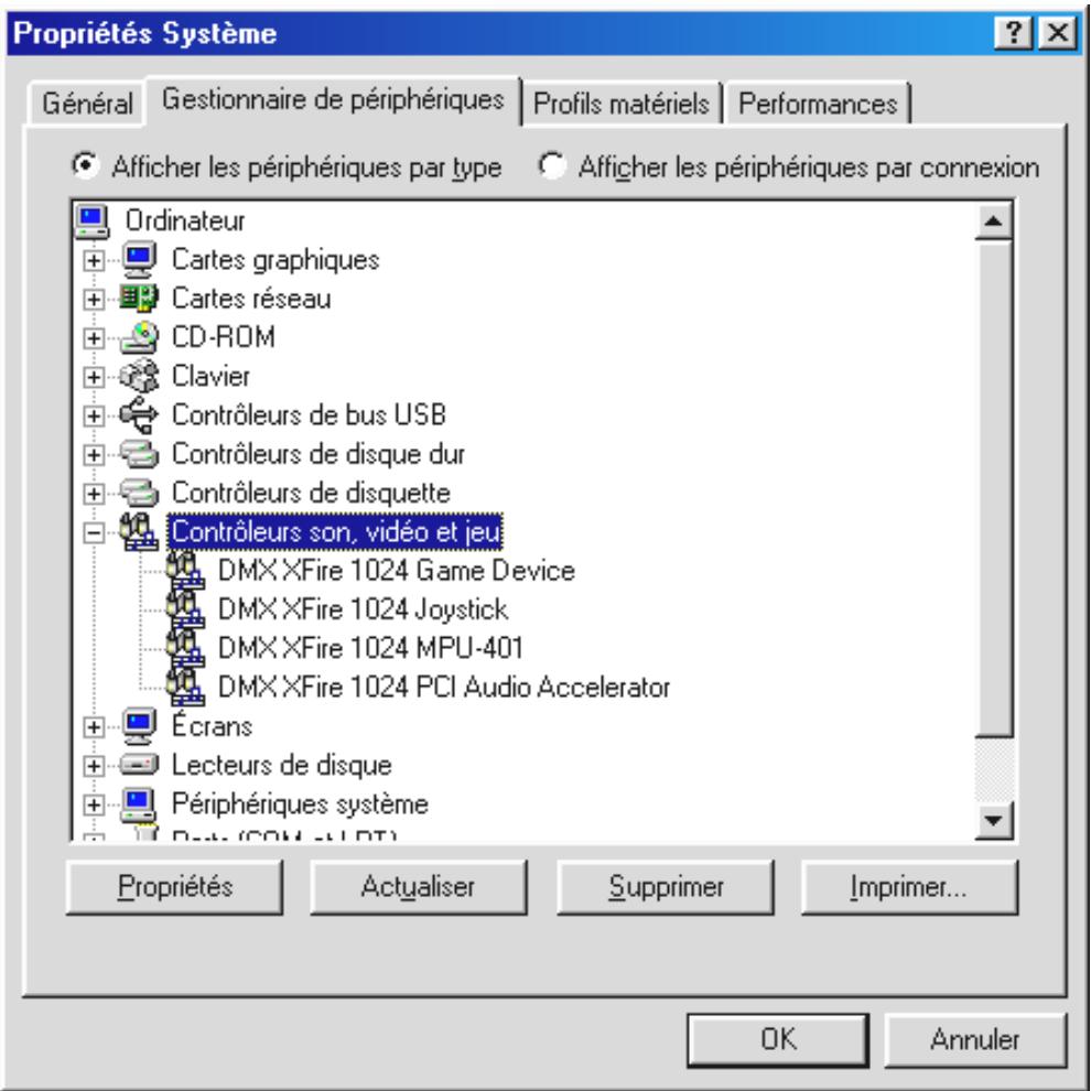 TERRATEC XFIRE1024 - Pilotes installés – voilà à quoi cela ressemble. - 1