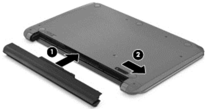 HP PAVILION TOUCHSMART SLEEKBOOK 15-B146EF - Installation d'une batterie replacable par l'utilisateur - 2