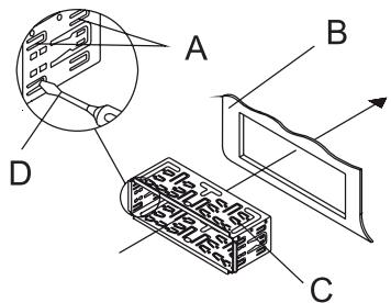 DUAL DAB CAR 1 - Montaggio frontale - 3