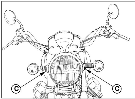 MOTO GUZZI CALIFORNIA SPECIAL SPORT - Adjusting the headlight beam (fig. 30) - 1
