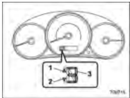 SUBARU FORESTER 2010 - Bouton de déverrouillage du levier sélecteur - 3
