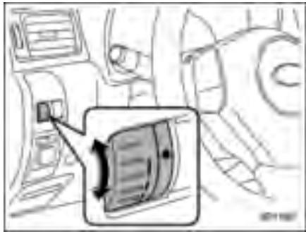 SUBARU FORESTER 2010 - Réglage d'intensité lumi-neuse - 1