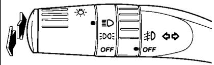 SUBARU FORESTER 2010 - Inverseur feuix de route/feux de croissement (moins lumi-neux) - 1