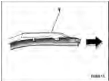 SUBARU FORESTER 2010 - Caoutchouc de balais d'essuie-glaces de pare-brise - 1