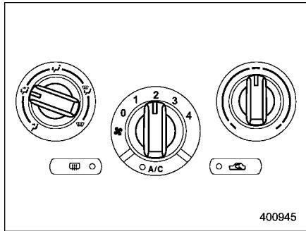 SUBARU FORESTER 2010 - Chauffage sur deux niveaux - 1