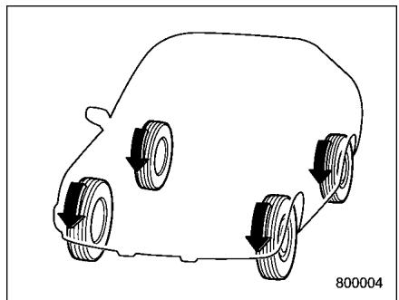 SUBARU FORESTER 2010 - Conseils de conduite pour les modèles AWD - 1