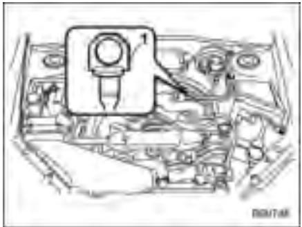 SUBARU FORESTER 2010 - Contrôle du niveau d'huile quand l'huile est chaude - 1